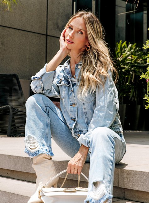 Luzia Fazzolli Vestidos De Jeans Bordados Denim Jaqueta Jeans Com